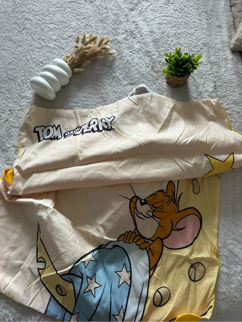 Yellow Starry Kids Bedding Set
